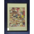 Framed Collage 20.75 in. x 28.5 in.